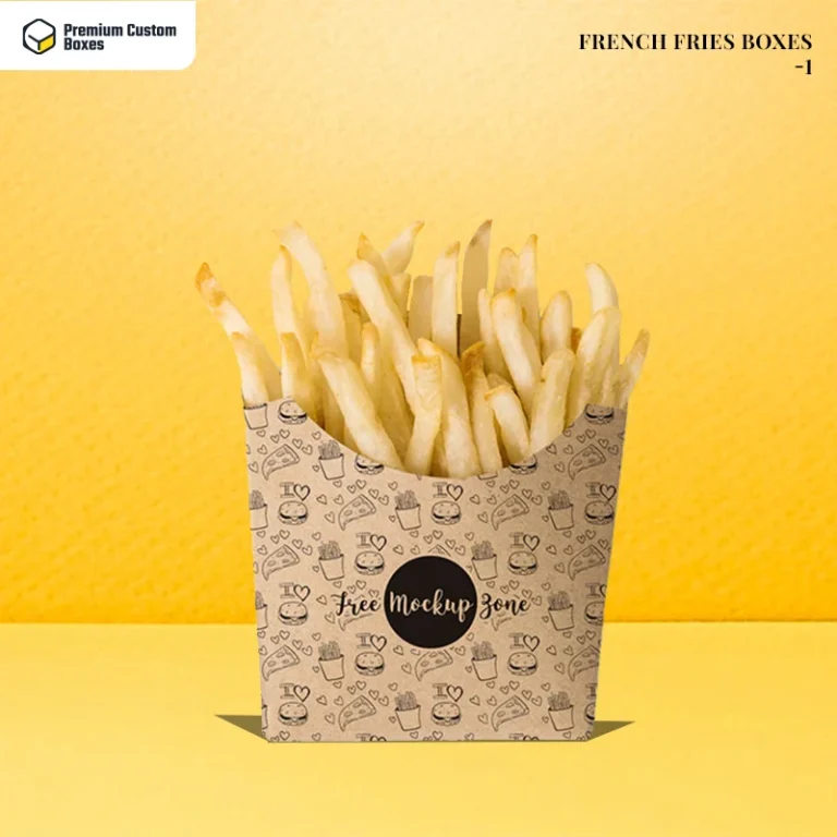 Custom French Fries Box